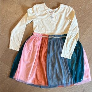 Hanna Andersson Multicolor Long Sleeve Dress